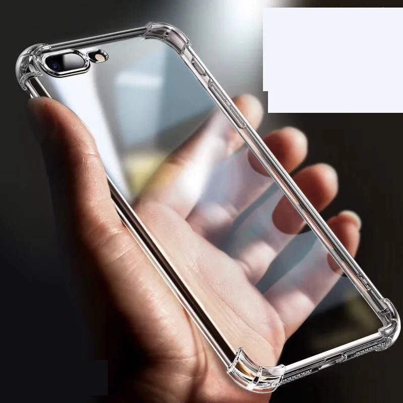 

1.0MM Airbag Anti-shock Clear Soft TPU Case FOR Samsung Galaxy S10 PLUS S10 LITE FOR iPhone 6 7 8 Plus XR XS MAX 1000PS
