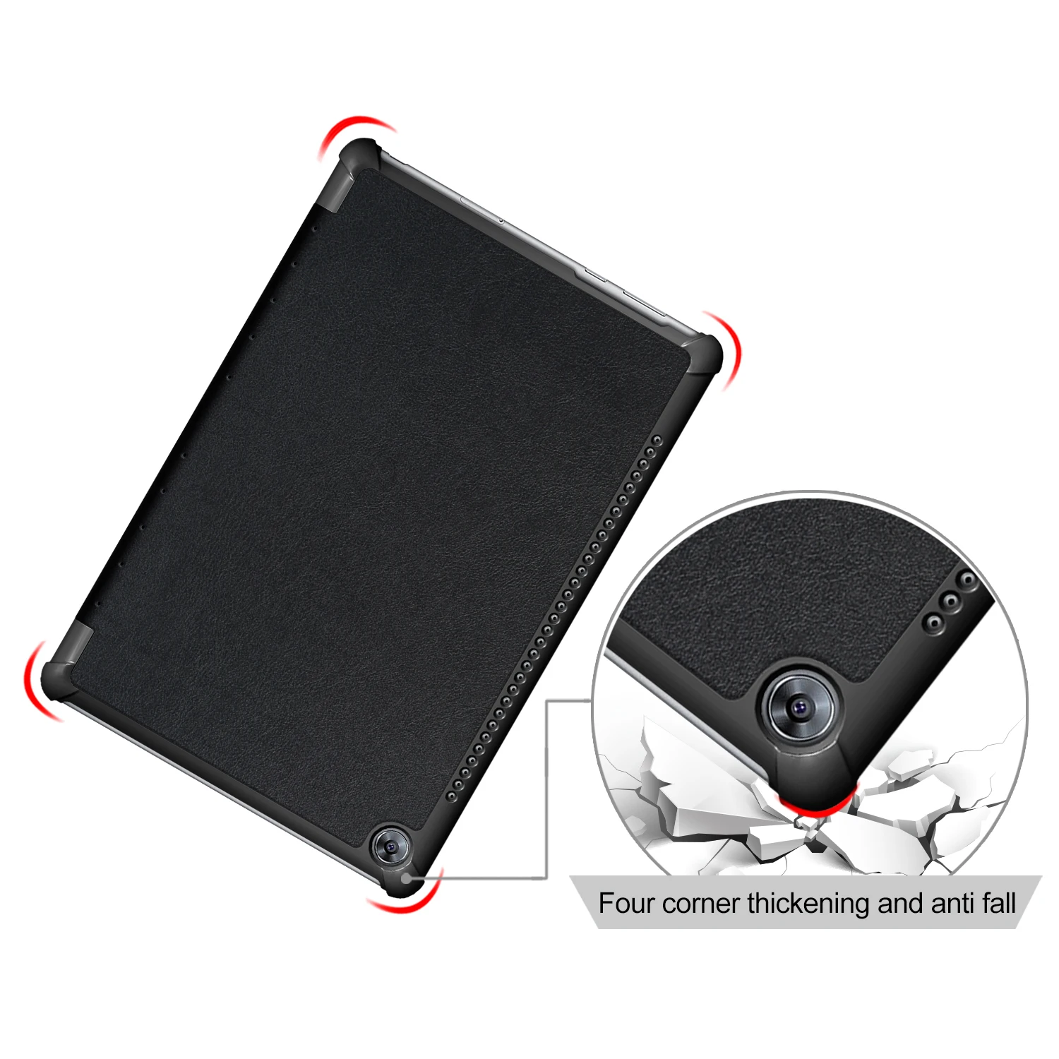 Ultra Slim Case For Huawei MediaPad M5 lite 10 BAH2-W19/L09/W09 10.1&quotTablet PC stand cover for huawei mediapad case | Компьютеры и