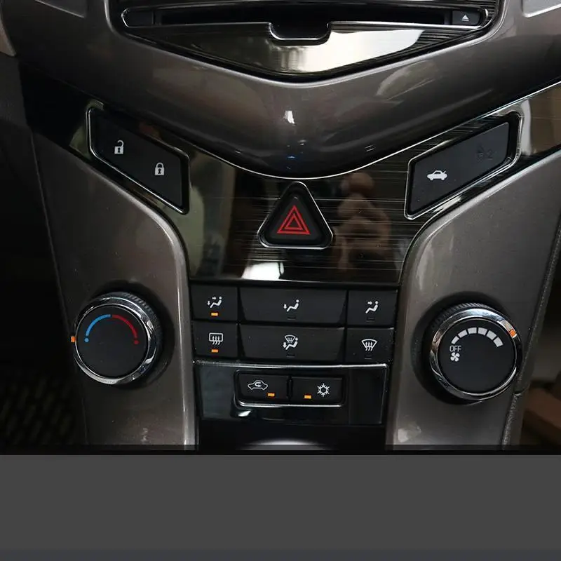 DEL# Auto Modified Control System Interior Fashion Decoration Car Styling Bright Sequins Sticker Strip 15 FOR Chevrolet Cruze | Автомобили