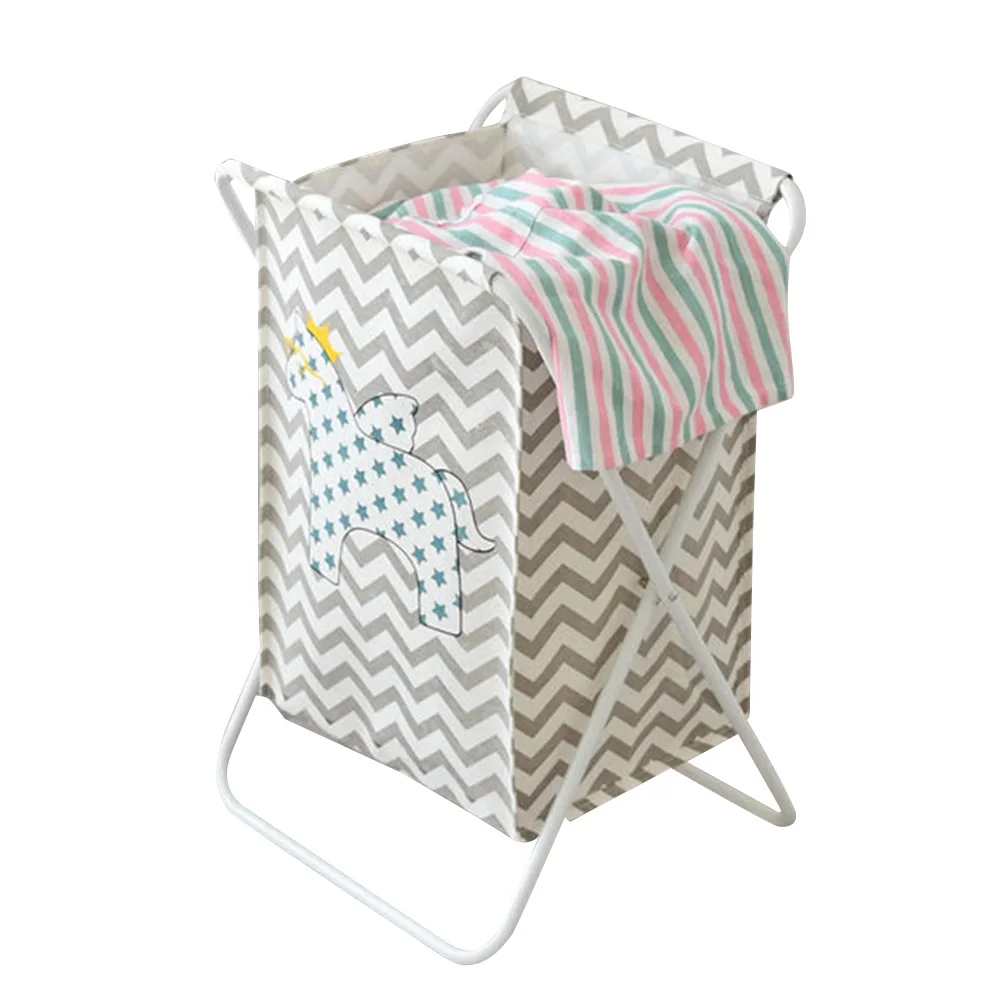 1 шт. корзина для белья водонепроницаемая складная хранения одежды органайзер