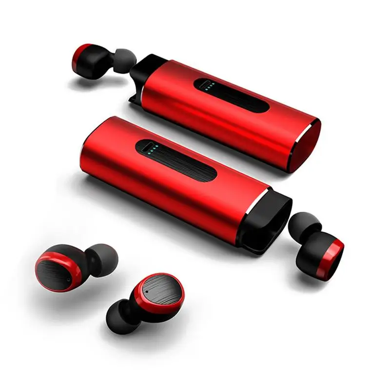 Наушники вкладыши TWS Bluetooth 5 0 Беспроводной наушники мини смарт бас стерео с