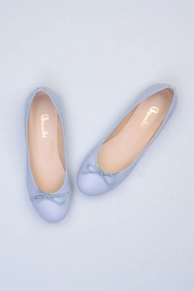 Бемби Bebe синие женские балетки F0330009309 | Обувь