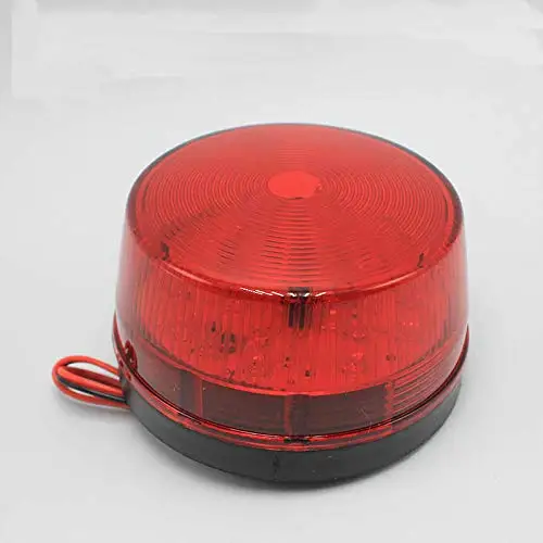 Универсальный 2 шт. 12V сигнал тревоги мигающий светильник охранной сигнализации
