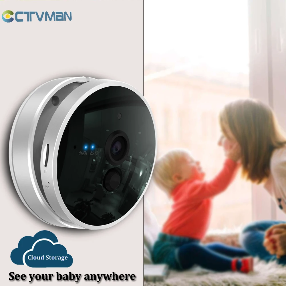 CTVMAN 1080P wifi камера видеонаблюдения облачная хранения Wi Fi IP 2MP домашняя Камера