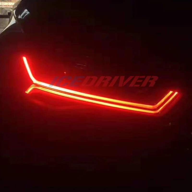 Icedriver для AUDI A6 S6 DRL RGB разноцветные СВЕТОДИОДНЫЕ панели 2013-2019 дневные ходовые огни