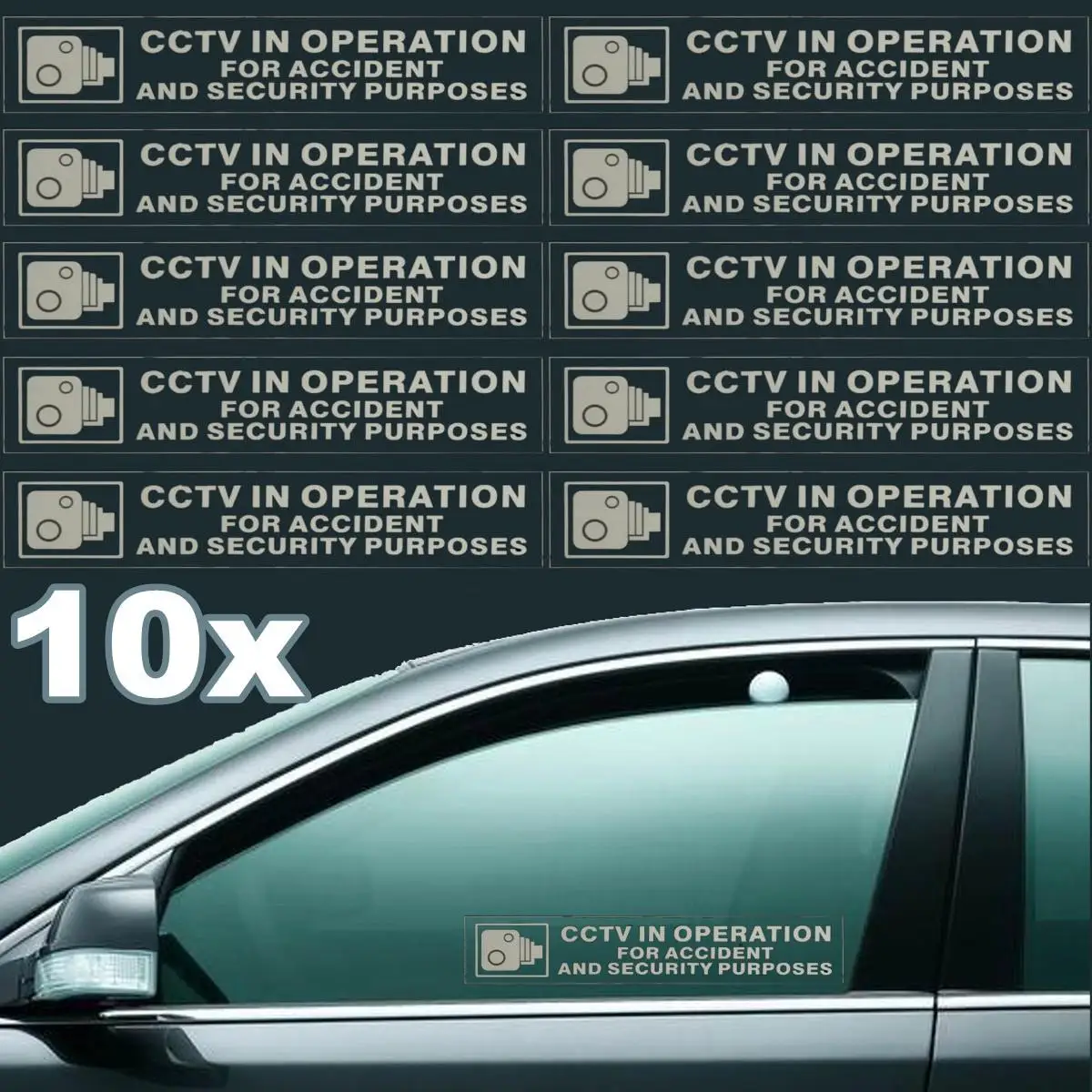 10 шт. 198 мм x 40 CCTV в Управление на несчастные случаи и целям обеспечения
