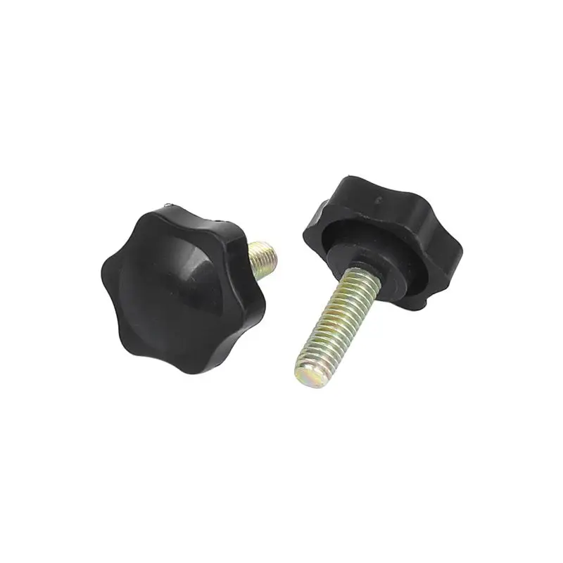 Plastic Head Screw On Handle M6 Male Thread 23mm diameter 2 pieces | Обустройство дома