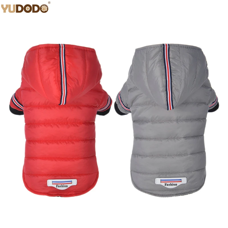 Small Dog Clothes Winter Warm Pet Dogs Coat Jacket Puppy Cat Outdoor Clothing Hoodies For Yorkshire Teddy Outfit XS-XL