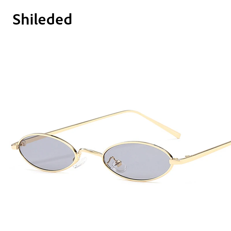 Women Ocean Color Lens Sungalsses Shileded Small Oval Ladies UV400 Brand Design For Party Trip Depp Lemtosh Style | Аксессуары для