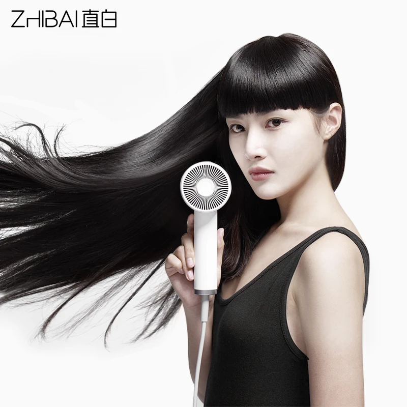Оригинальный Портативный Фен xiaomi mijia zhibai анион HL3 1800 Вт 2 скорости температура Mi