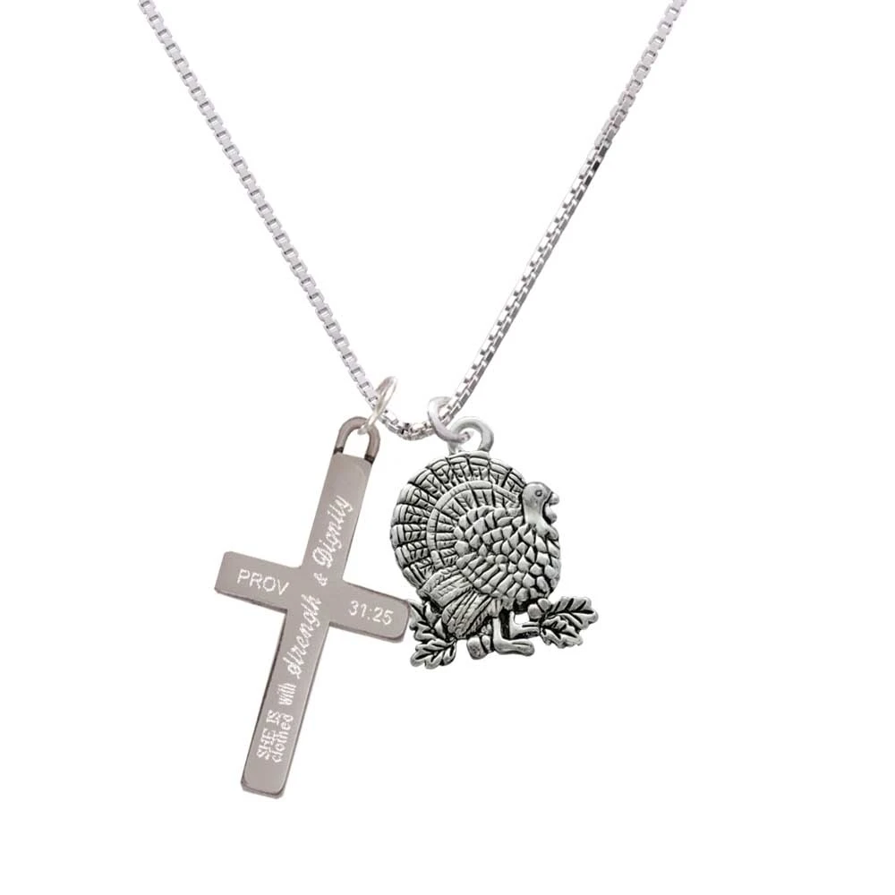 Древняя индейка-сила и достоинство-ожерелье с крестом | Украшения аксессуары