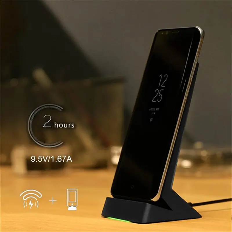 Qi Fast Charging Wireless W9 Quick Stand 2.0 5V/2A 9V/1.67A For Iphone 8 10 X Samsung S6 S7 S8 S8+ | Электроника