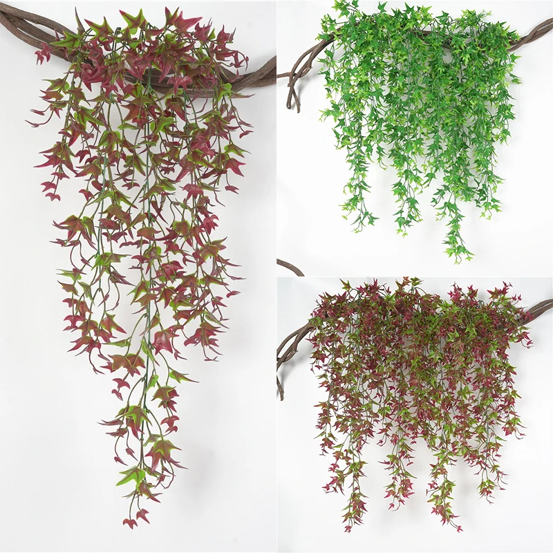 Искусственные растения искусственная Виноградная лоза сладкий картофель листья
