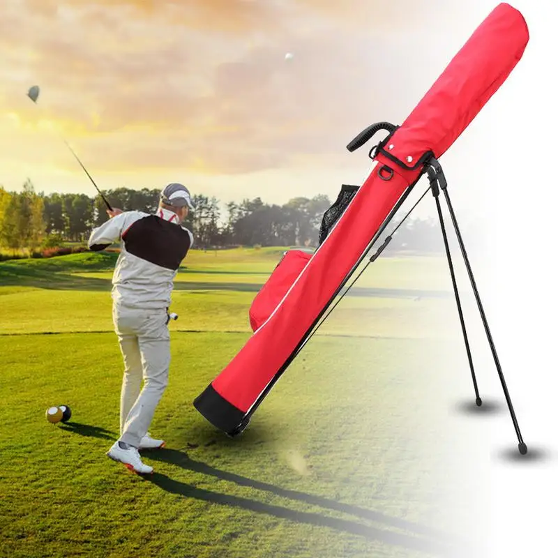 Сумка подставка для гольфа суперсветильник вместительная нейлоновая сумка