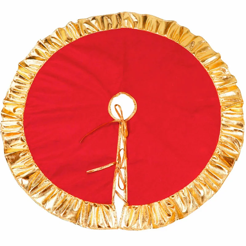 90 см Рождественская елка юбка напольный коврик покрытие фартук рождественские