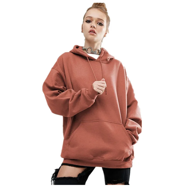 Женская свободная толстовка XXXXXL однотонная с рукавом летучая мышь теплый