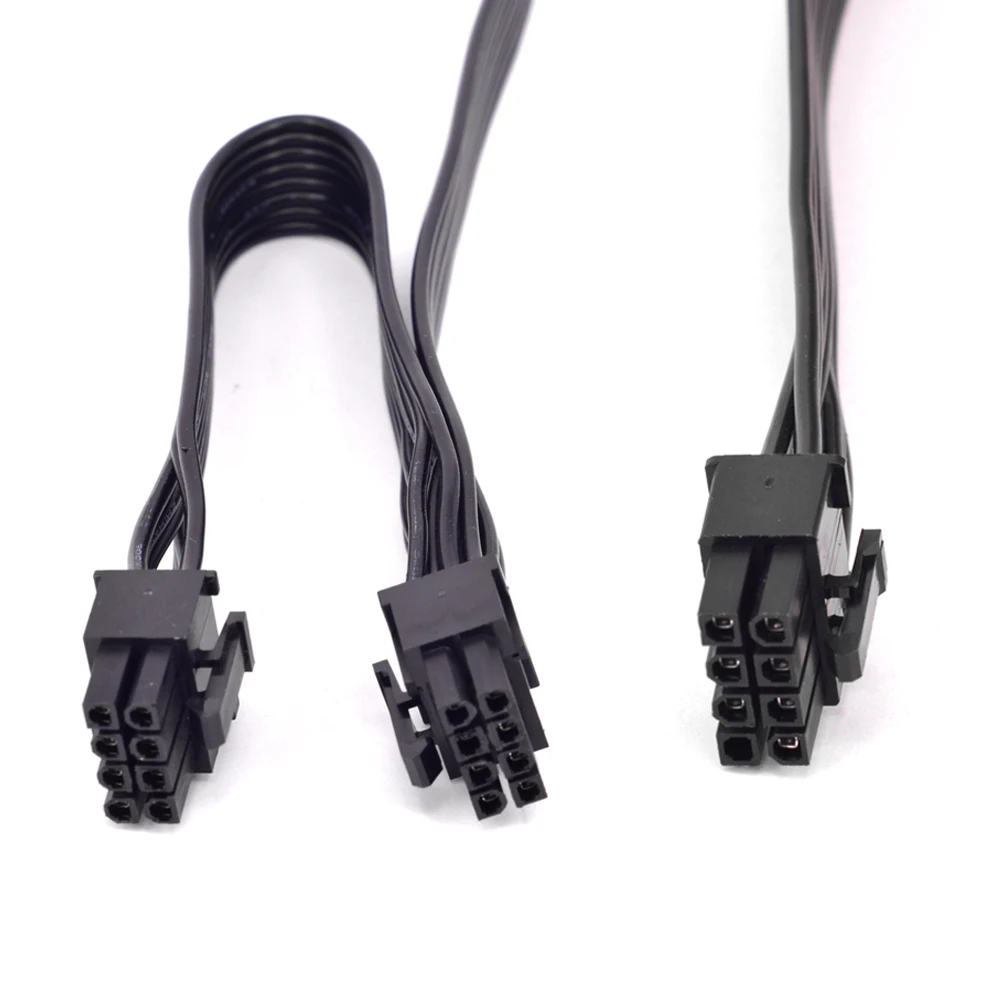 Кабель питания PCI-e 8-контактный 1-2 порта 6 + 2-контактный разветвитель двойной PCIe