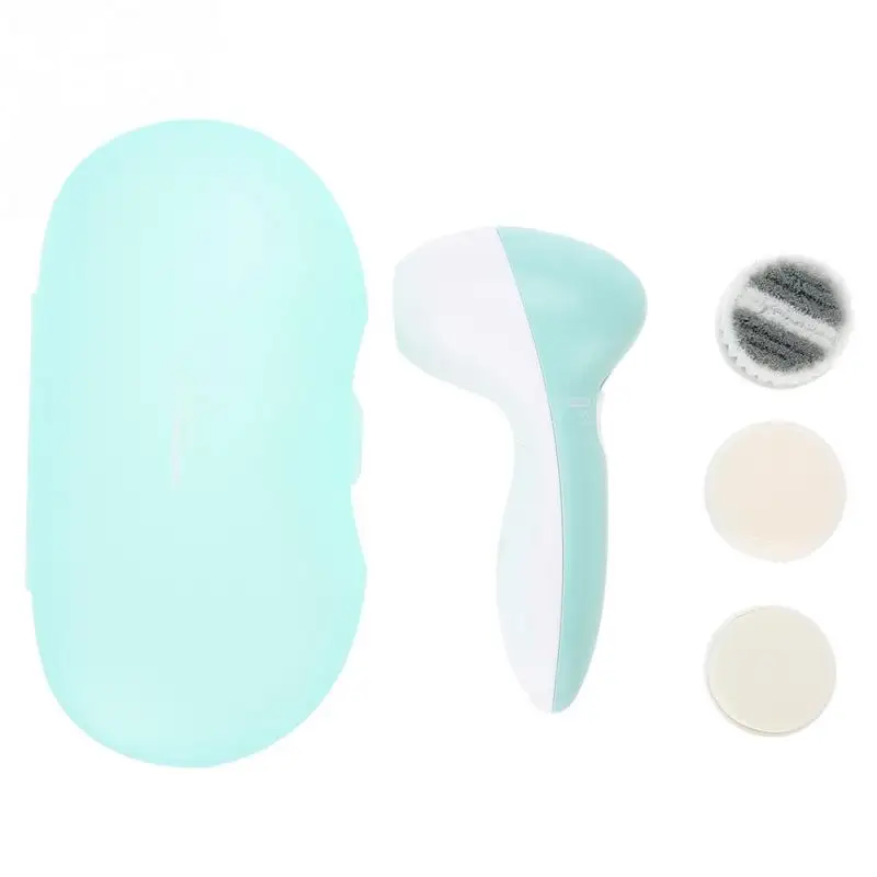 Sonic Cleansing Face Washing Skin Cleanse Brush Vibrator + Replaceable Care Machine | Красота и здоровье