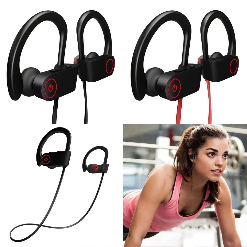 Универсальный портативные Bluetooth наушники Водонепроницаемый Спорт стерео DC/5 V