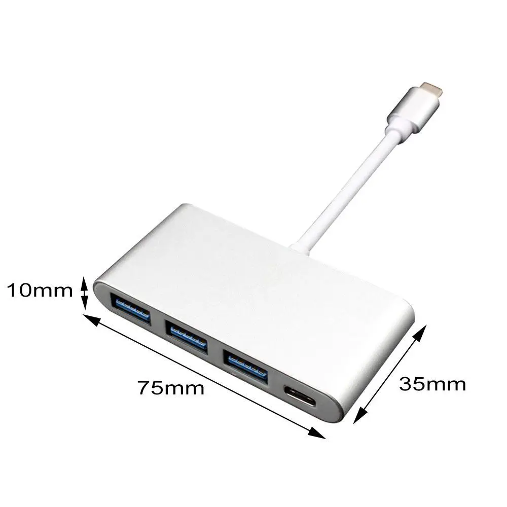 4в1 UBS 3 1 тип c до USB 0 C зарядный порт концентратор адаптер конвертер данных|Кабели