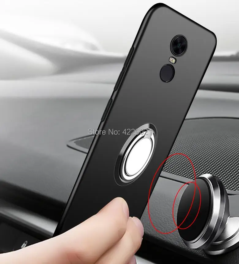 For Alcatel 3 2019 5053Y 5053D 5053K Soft Case Silicone Magnetic Magnet Car Finger Ring | Мобильные телефоны и аксессуары