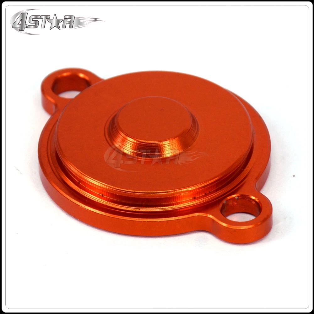Мотоцикл CNC алюминиевая заготовка Крышка масляного фильтра для KTM SXF XCF EXCF XCFW XCW EXC
