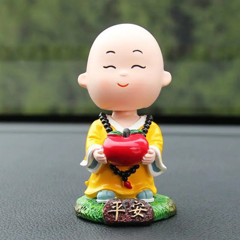 1 шт. танцующий монах игрушка Приборная панель автомобиля украшения настольного