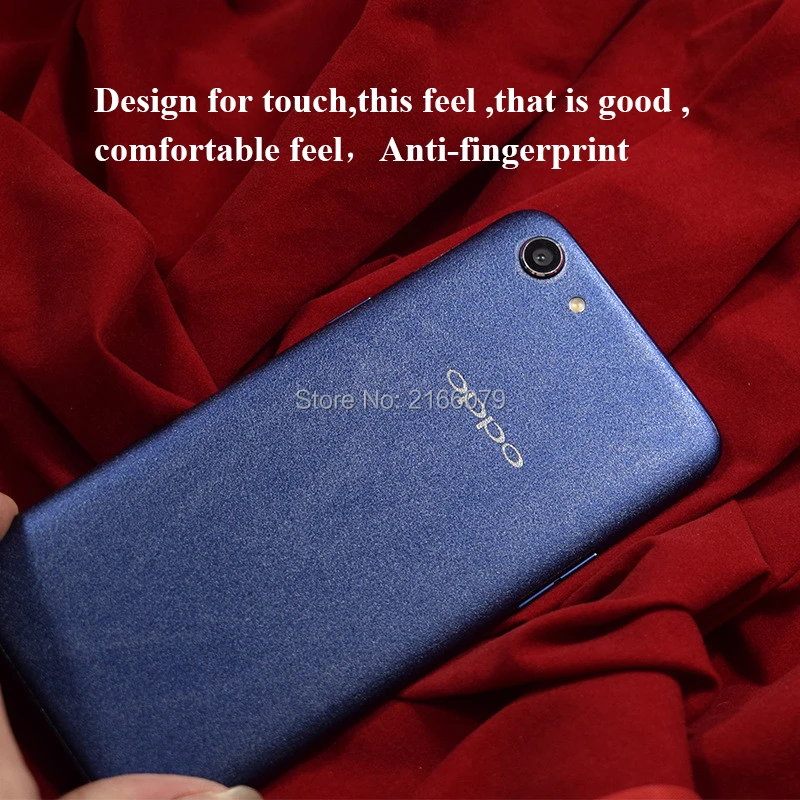 For OPPO A83 / A1 5.7&quot Full Cover Back Carbon Fiber Grid Leather/ Cat Eyes Sticker Durable Transparent Screen Protector Film | Мобильные