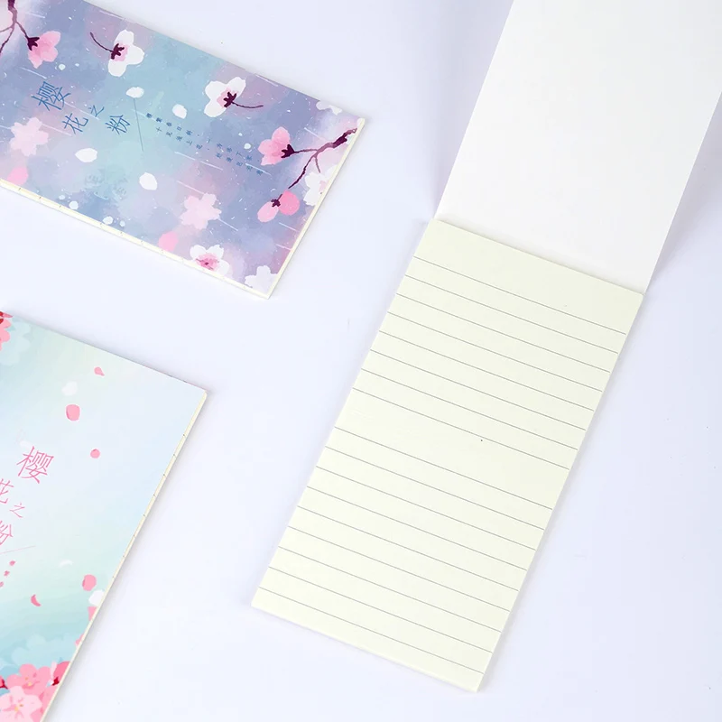 Новинка Вишневый блокнот Kawaii в полоску Bullet Journal записная книжка для детей подарок