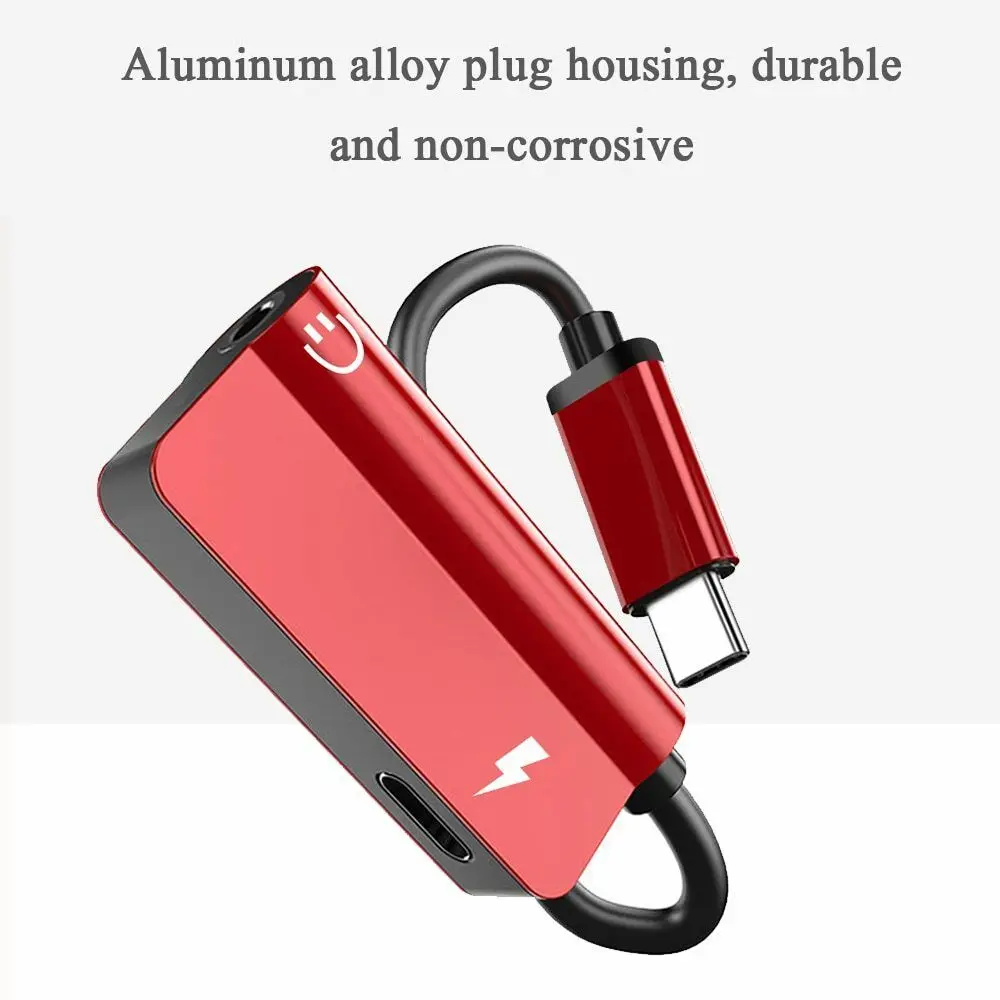 Горячий 2019 USB-C Тип C до 3 5 мм Aux аудио зарядный кабель адаптер сплиттер для
