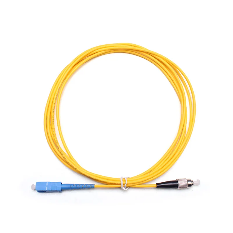 

2KG Fiber Optic patch cord single mode simplex SC FC UPC Optical jumper cable sm sx 1 3 5 10 20 100m meters Ftth Free Shipping