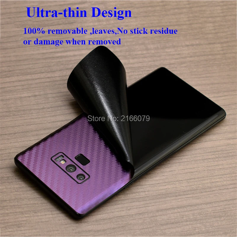3D градиентная задняя панель из углеродного волокна для Samsung Galaxy Note 9 8 Note9 Note8