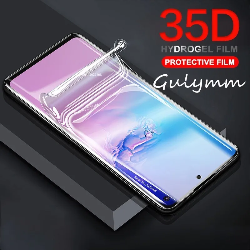 Гидрогелевая Защитная пленка для Samsung Galaxy A 10 20 30 40 50 60 70 80 90 M A51 J 3 5 новая 31D с полным