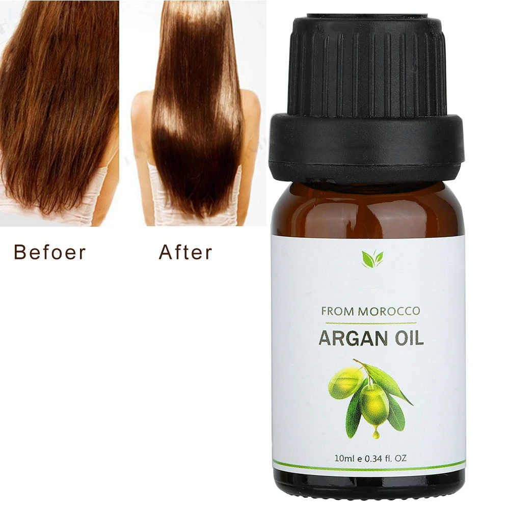 10 мл аргановое масло для ухода за волосами питательное Восстанавливающее