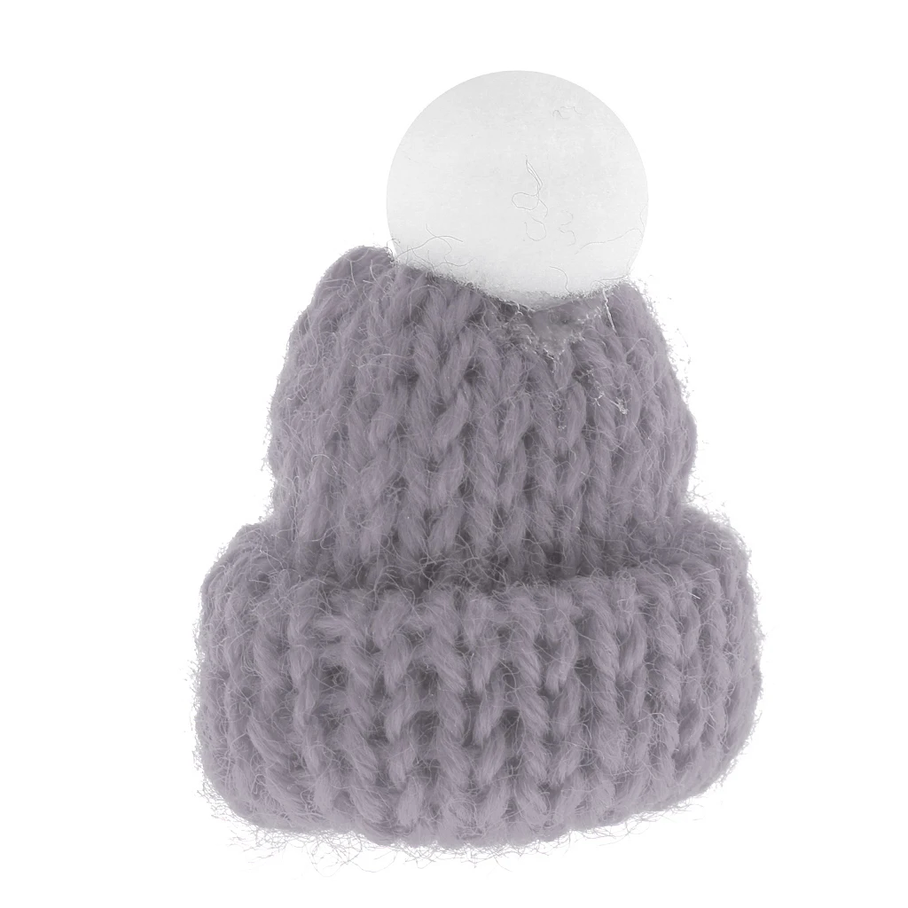 Миниатюрная сцена Beanie Hat 1/12 Scale Dollhouse кепка для катания на коньках украшение детей