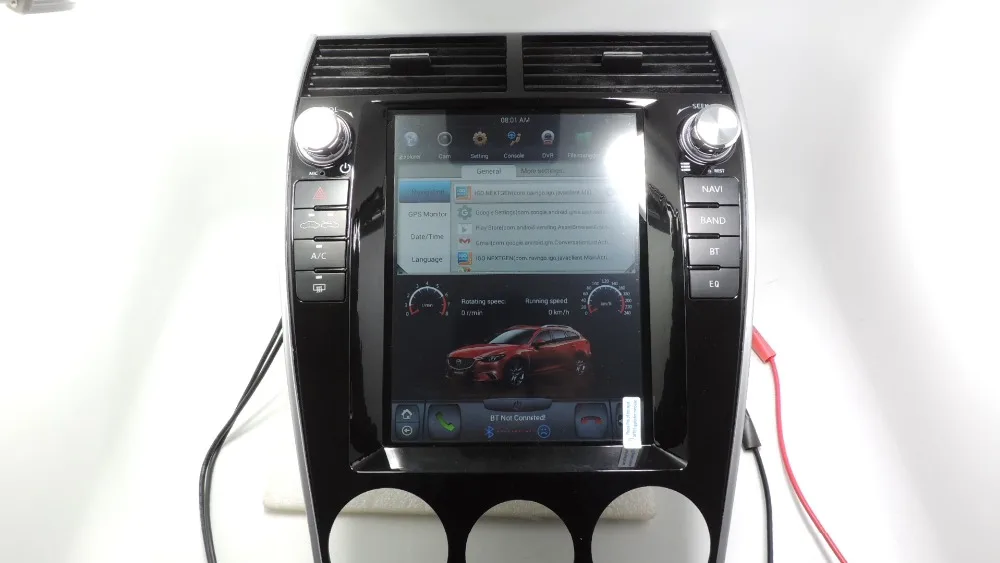&quotYOKOTRON&quot &quot10 1&quot Telsa стиль сенсорный Android автомобильный Радио плеер для Mazda 6 2003