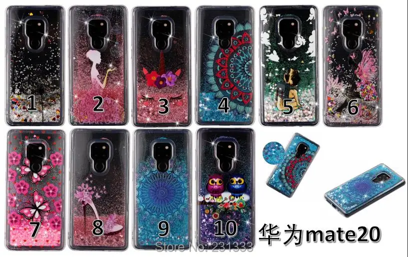 Мягкий блестящий чехол из ТПУ для Huawei P Smart P20 PRO MATE 20 10 P8 LITE 2017 P10 Honor 7C 7A 100
