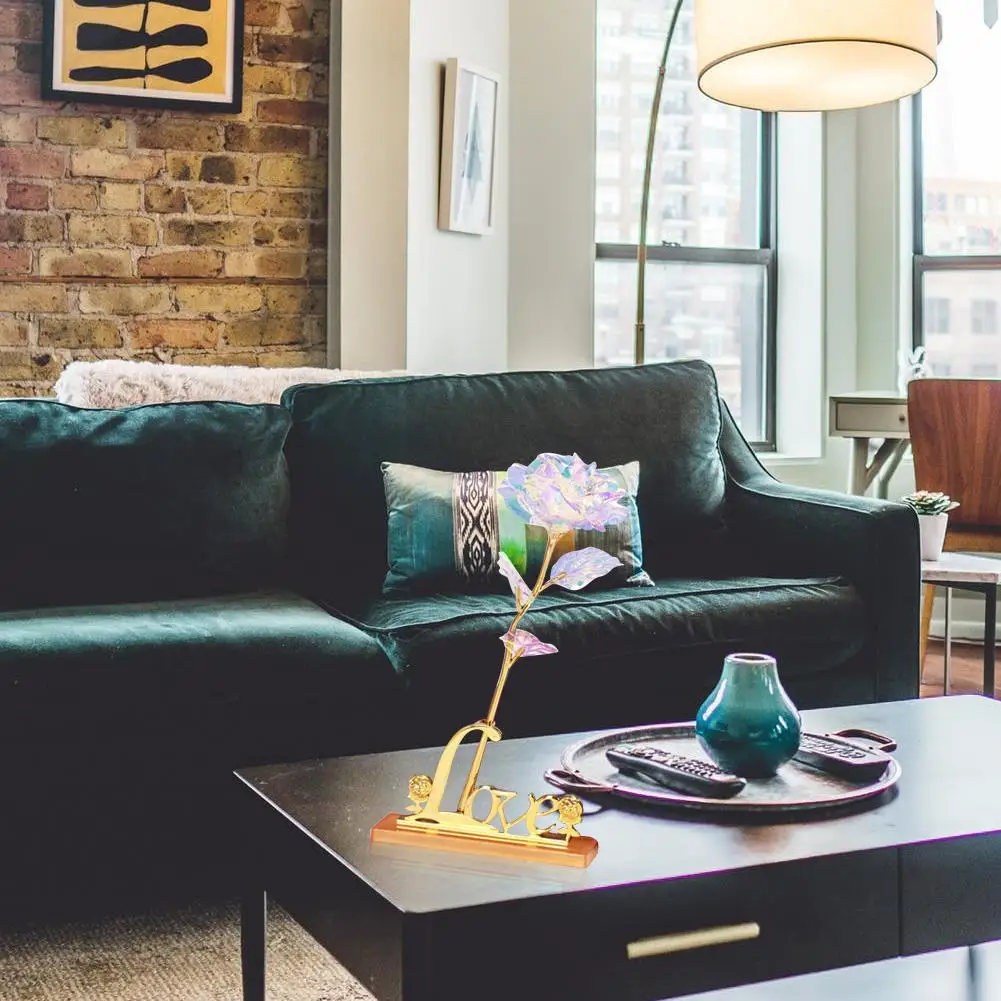 Золотая фольга роза новинка День учителя цветок ремесло девушка производитель