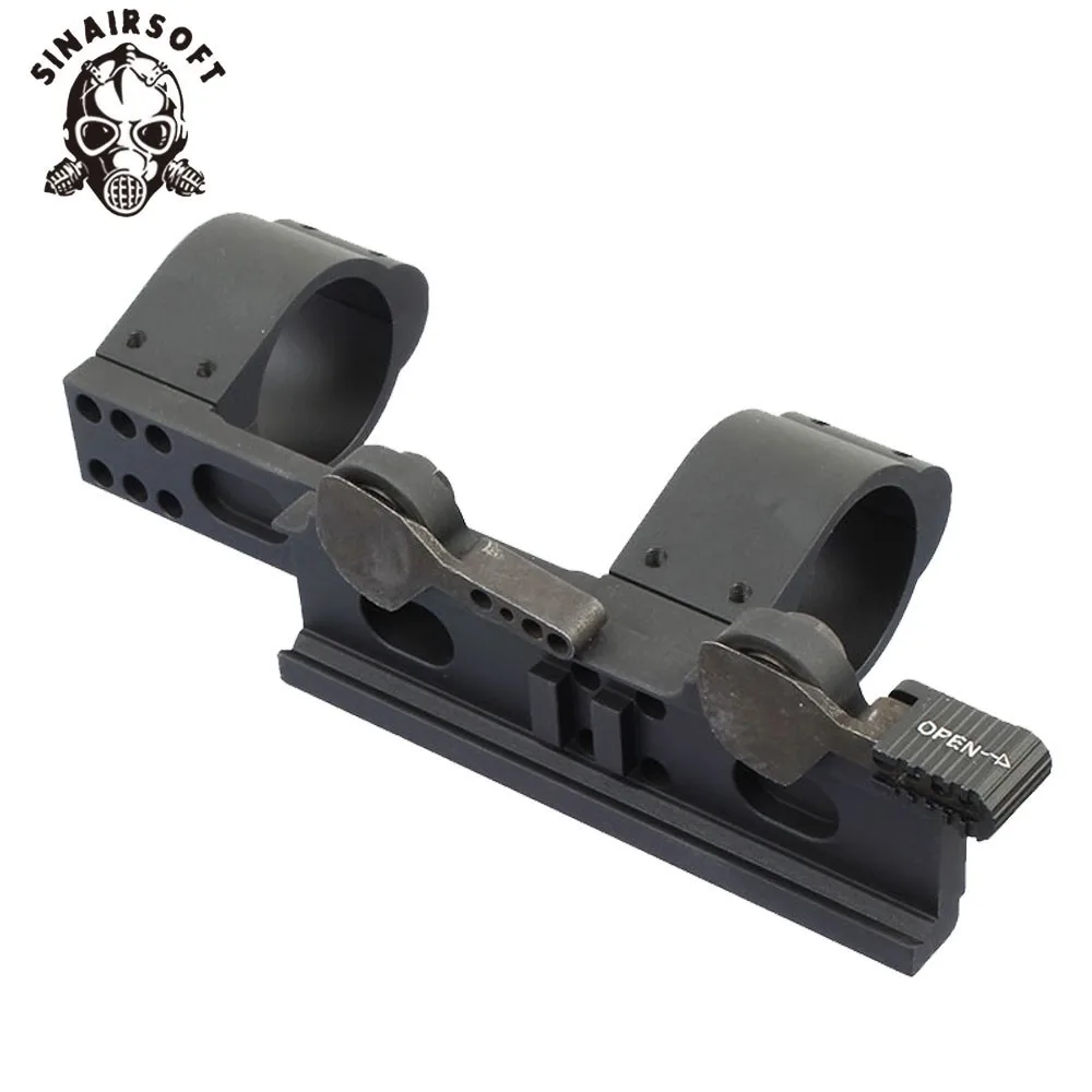 Tactics SPR-1.5 QD Quick Release Mount Adapter 20mm Picatinny Rail Base For 30mm Tube Diameter BB Air Gun Paintball Accessories | Спорт и