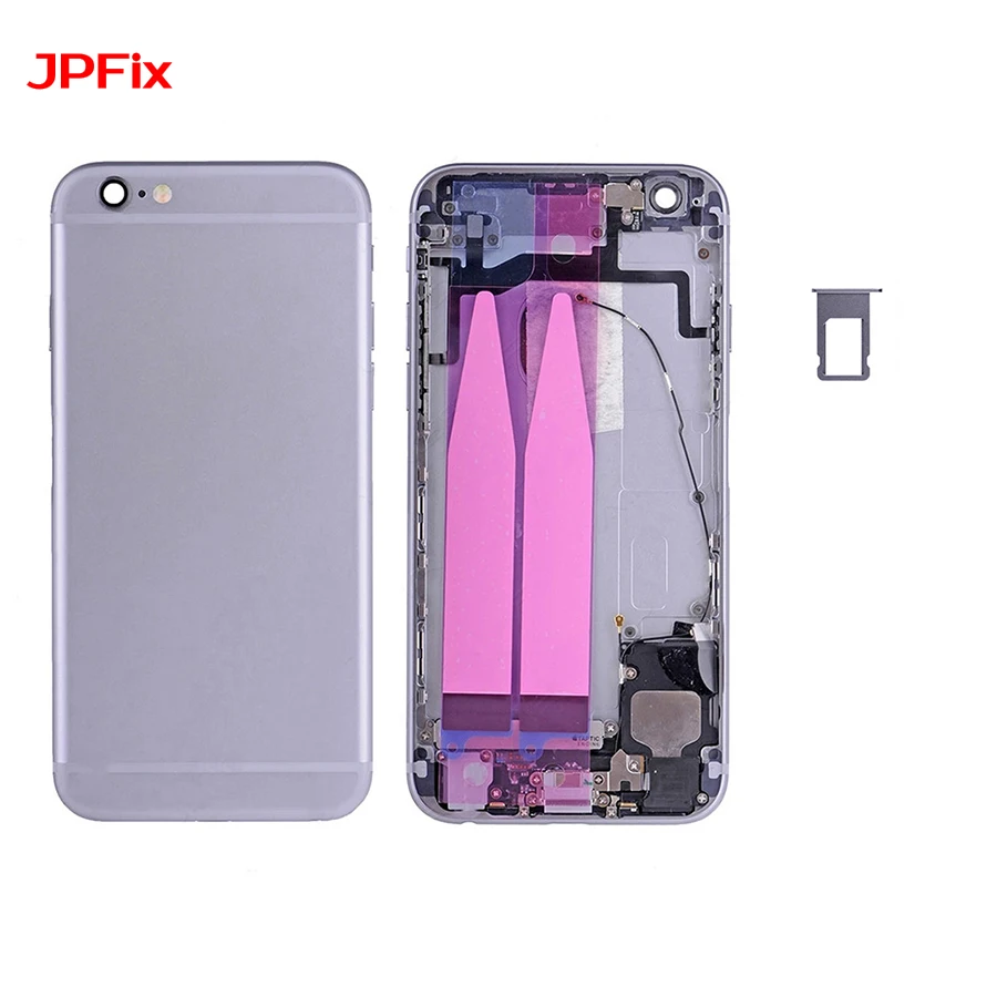 JPFix для iPhone 6S задняя крышка батареи корпус средняя замена шасси с небольшими