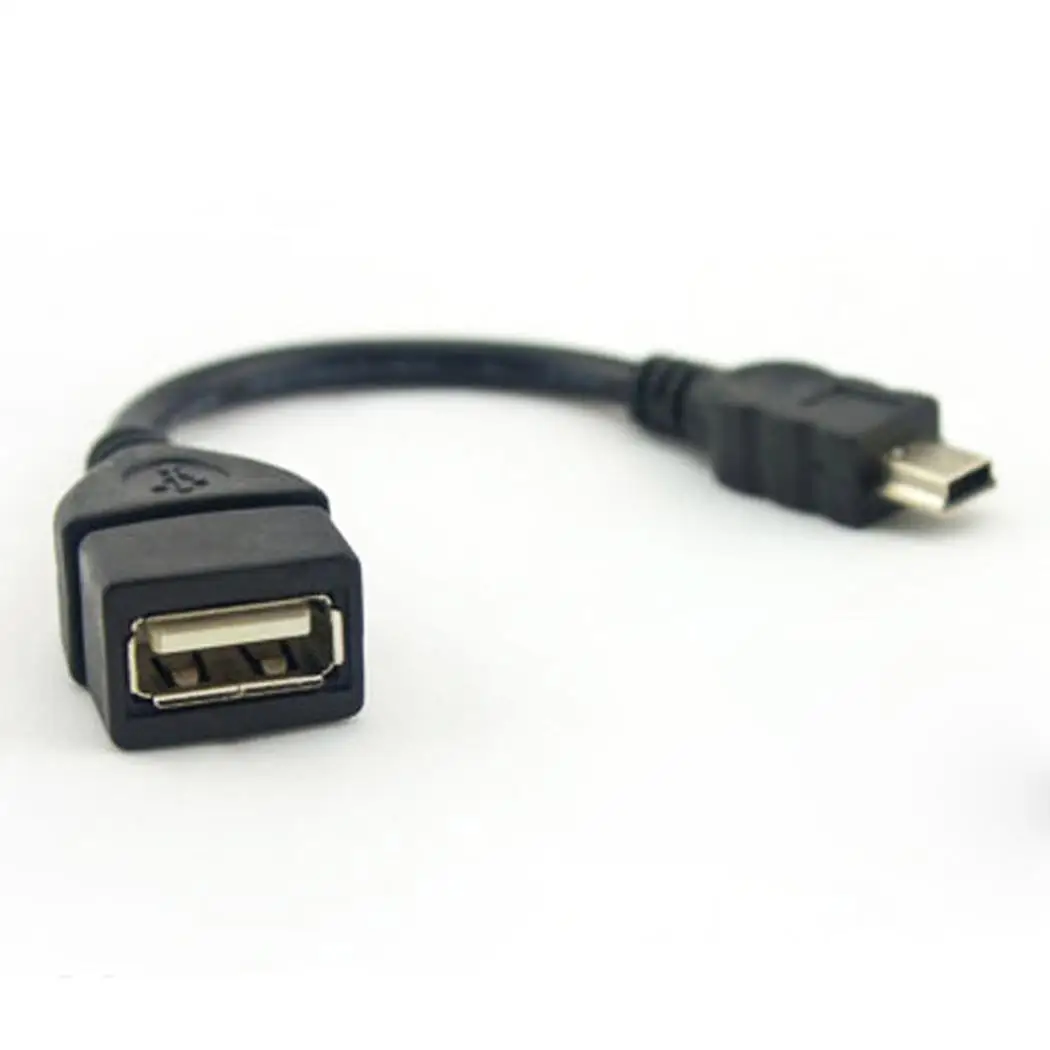 14 5 см портативный USB 2 0 A женский микро B Мужской конвертер OTG адаптер кабель для Sam