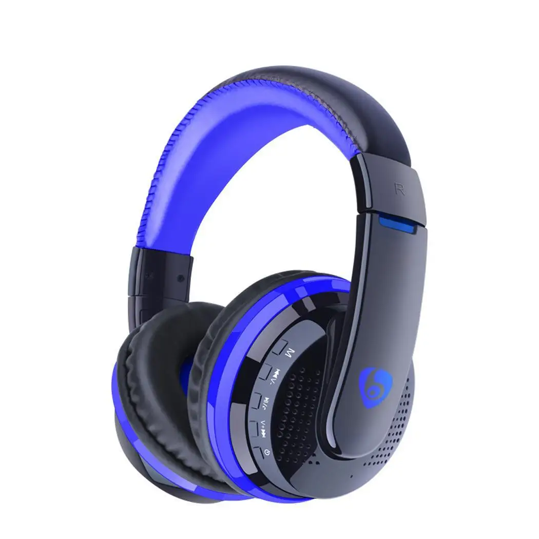 На Ухо Bluetooth беспроводной с 3 5 мм 32dB 40 искусственная кожа AUX 16 TF карты 240 Гц Музыка