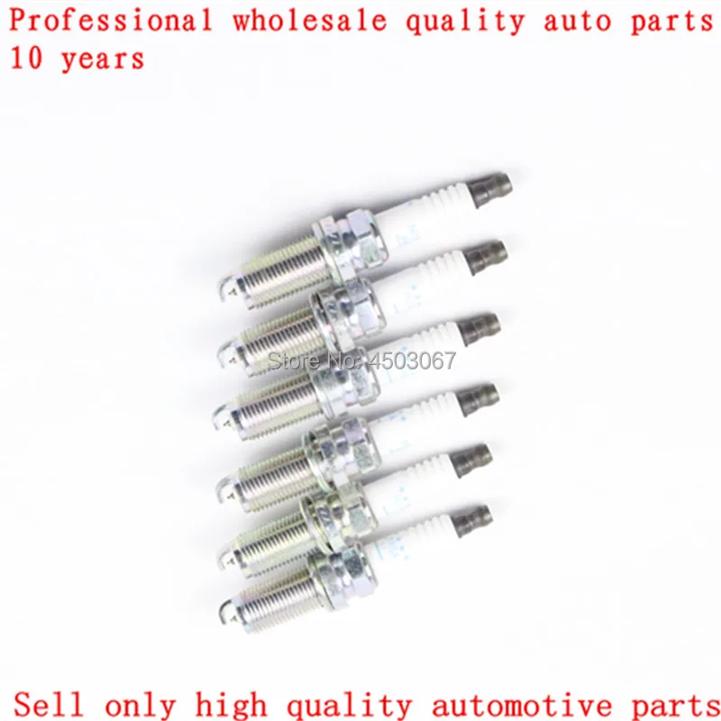 6 шт./лот 4 свечи зажигания для Nissan Infiniti Teana Altima Frontier Мурано Sentra Titan 22401 5M015 PLFR5A 11