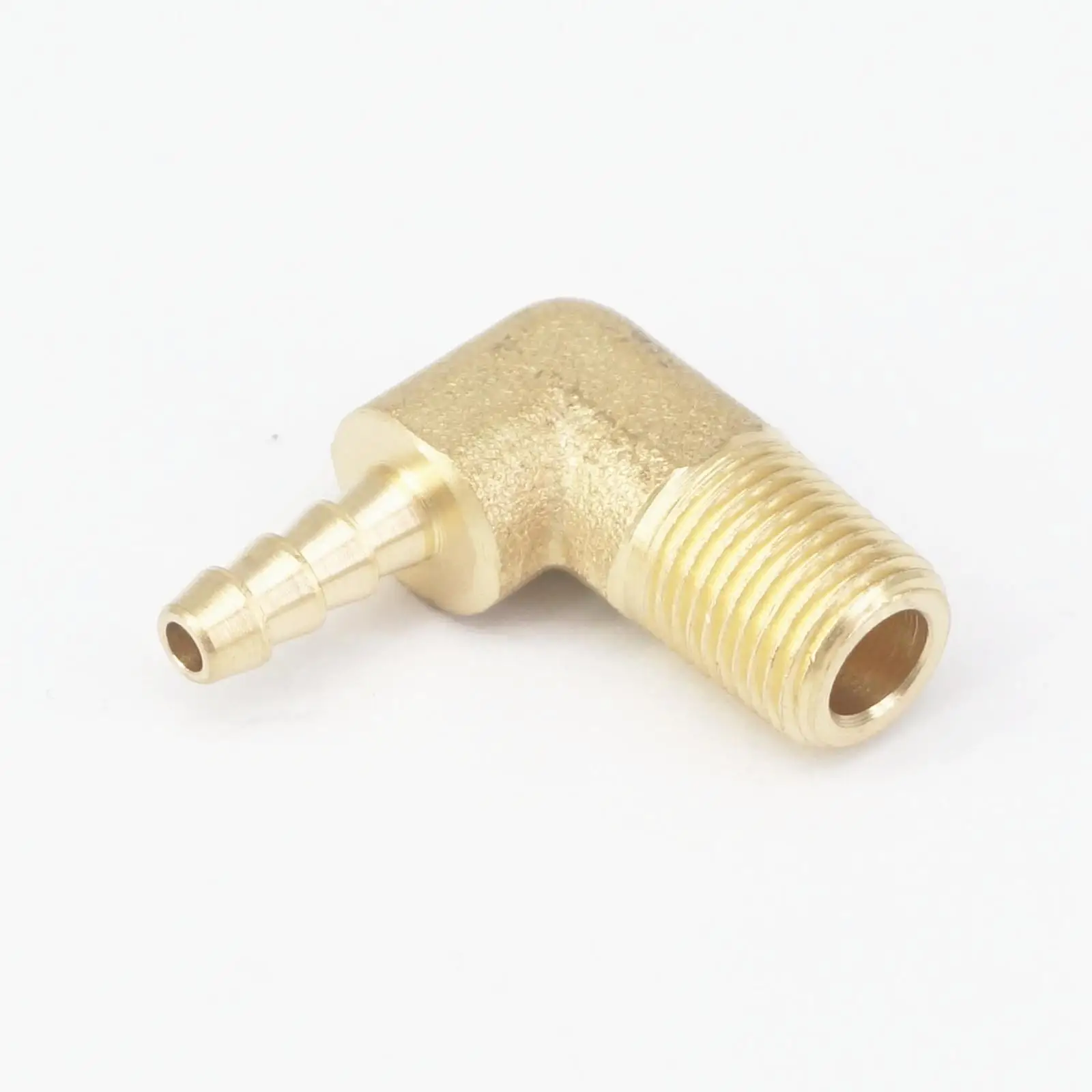 1/8 &quotNPT Male x 3/16&quot шланг Колючая Хвостовая локоть латунная топливная арматура