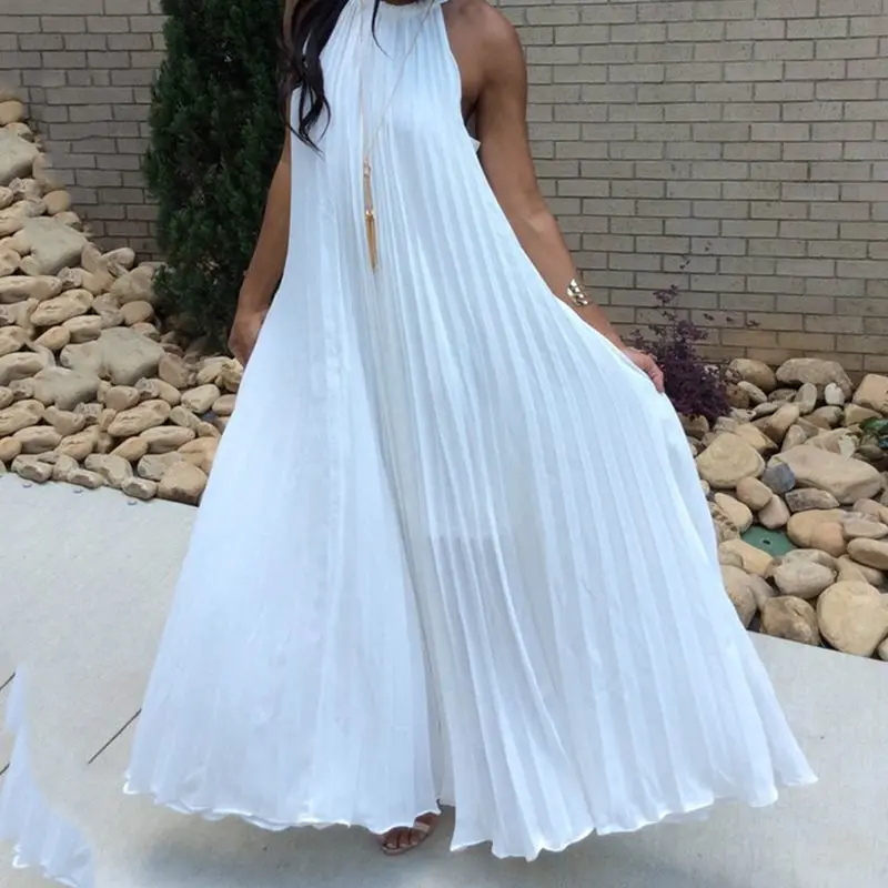 Белое платье макси для женщин 2019 Сексуальные вечерние платья с открытыми плечами