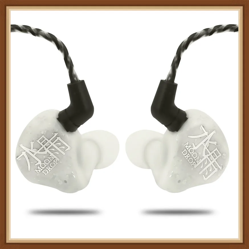 MoonDrop BLESSING 1DD + 4BA 5 блок драйвер HiFi наушники в ухо общественные шаблон со съемным