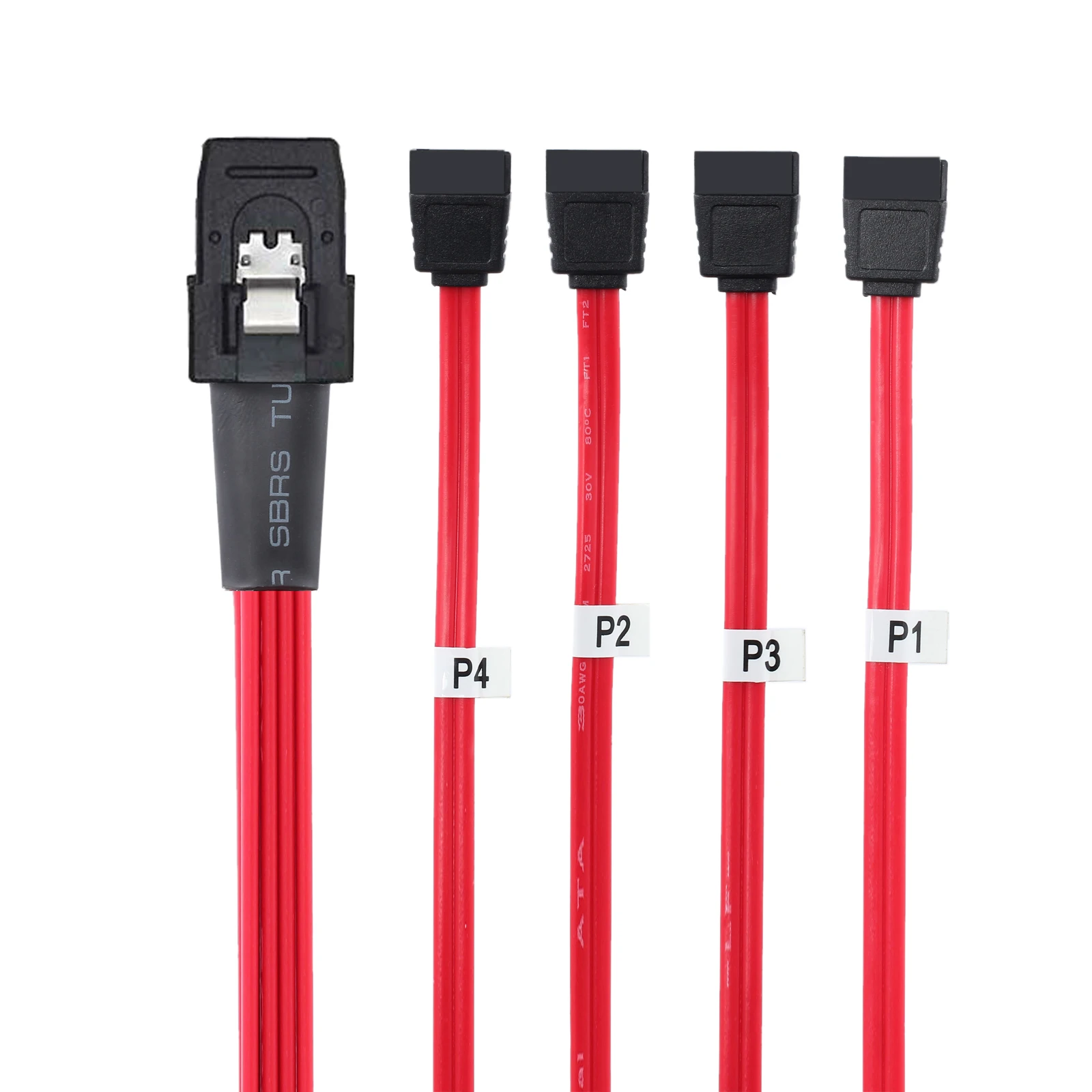 Proster Mini SAS to 4 SATA Cable Adapter SFF 8087 многополосный внутренний сплиттер Adapter|Компьютерные