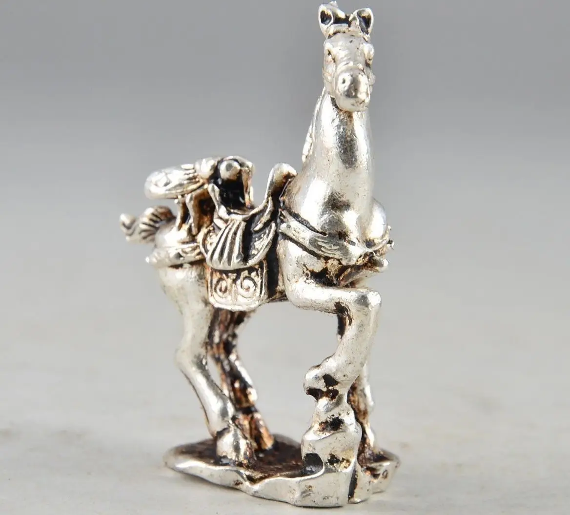 Тибетское серебряное китайское старое модное искусственное дерево|decorative
