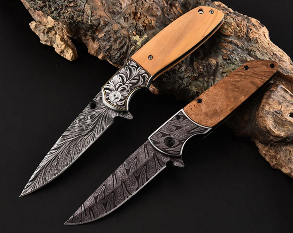 Складной нож OWL OD102 карманный нож-Сокол с черной ручкой охотничий тактические