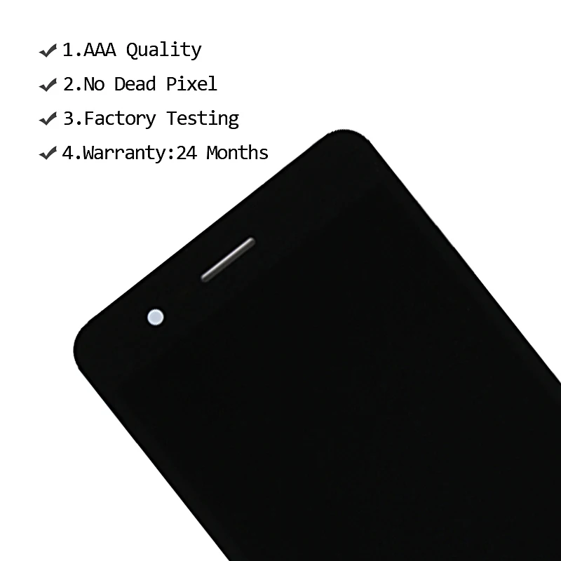 ЖК-дисплей с сенсорным экраном для ZTE Blade A510 ЖК-дигитайзер в сборе черный цвет